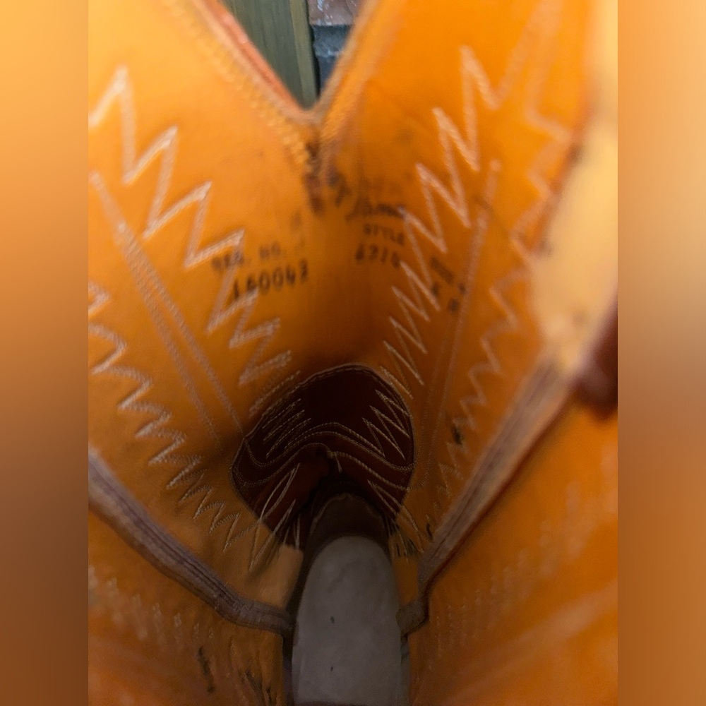 Vintage Tony Lama Wing tip boots - Picture 8 of 14